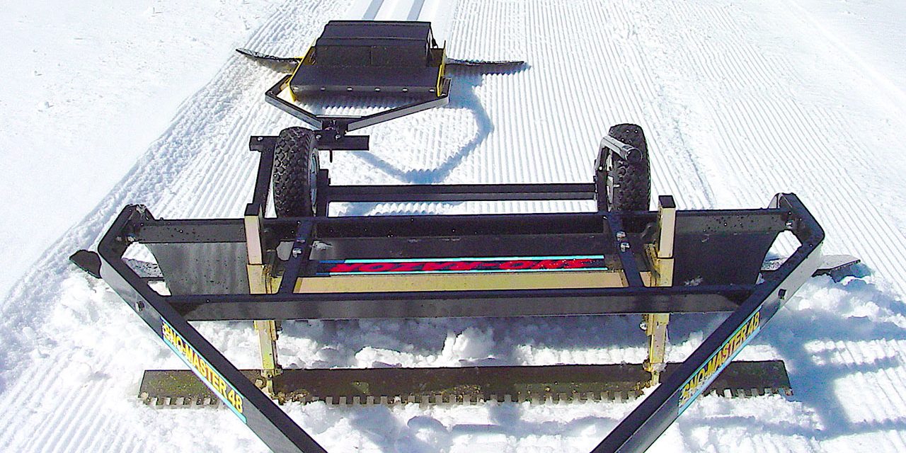 using multiple snow groomers