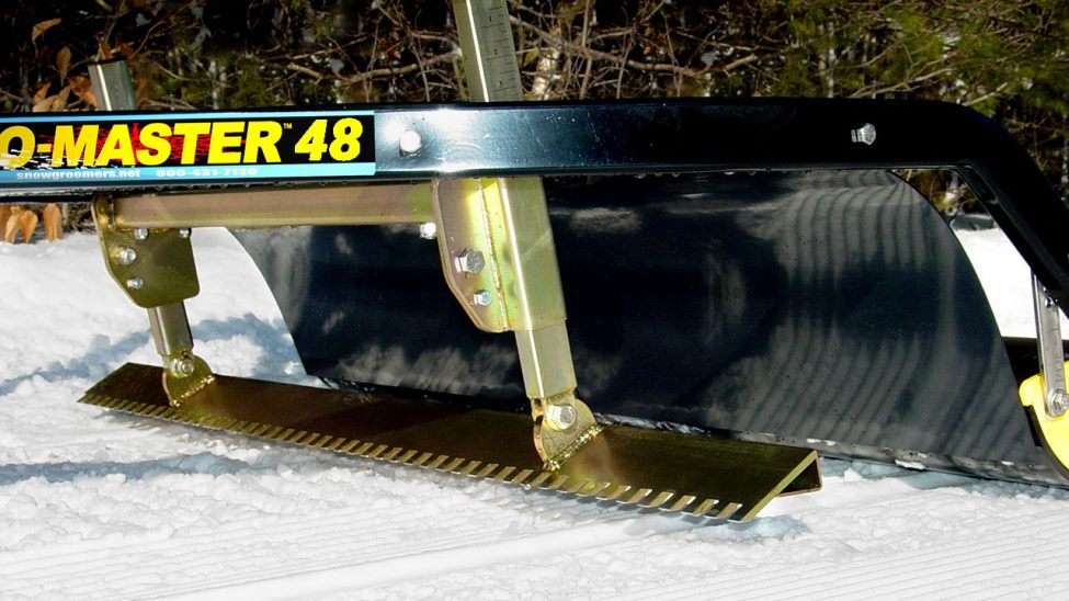 snowmobile small trail groomer