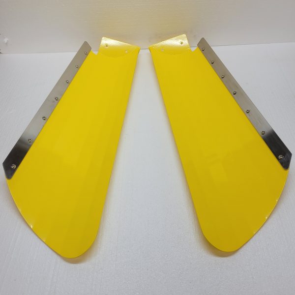 Plow Shovels w/ Stainless Steel Shears (Set of 2) and Nose Guard - Image 2